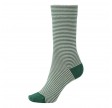 Bomulds Strømpe fra Socks CPH - Grøn Striber str. 36-39