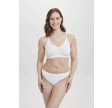 Decoy BH-top med smalle stropper, hvid, str. XS