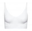 Decoy BH-top med smalle stropper, hvid, str. XS