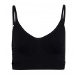 Decoy BH-top med smalle stropper, sort, str. XS