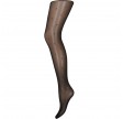 Decoy Strømpebukser Med Glitter, Silverdots, 25 Denier - Str. 2XL