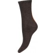 Decoy glimmerstrømper, viskose, brun, str. 37-41