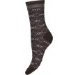 Decoy ankle sock glitter, Brun/Kobber