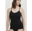 Decoy top med smalle stropper, dame, sort, str. XL
