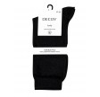 Decoy Uldstrømper Doubleface Sort - Str. 37-39