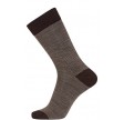 Brune Egtved Twin Sock Uldsokker