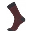 Egtved Twin Sock Uldstrømper Rød Str. 45-48