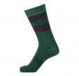 Socks CPH herrestrømper med brede striber, mørkegrøn, str. 45-48