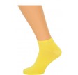 Gule Ankelstrømper(korte strømper) Str. 35-38