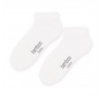 Hvide Bambus Ankelstrømper (Korte Strømper), Str. 44-46