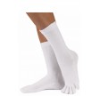 ToeToe Essential Mid-Calf Tåsokker Hvid Str. 35-46