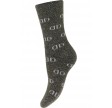 Decoy uld hyggesokker med glitter, Grøn, str. 37-41