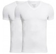 JBS Bambus T-Shirts 2-Pak Hvid V Hals Str. Medium