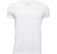 JBS of Denmark Herre Bamboo T-shirt V-neck Hvid 