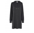 JBS of Denmark Bambus Hoodie Dress Mørkegrå, Str. Large