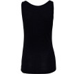 JBS of Denmark top wide strap i uld, bambus & silke, sort - Str. XL