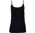 Uld top med smalle stropper, damer, JBS of Denmark, sort, str. XL