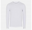 JBS of Denmark - Langærmet Herre Bamboo T-Shirt Hvid Small