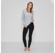 Langærmet bambus t-shirt, dame, JBS of Denmark, grå, str. XL