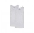 JBS of Denmark - 2-pak bambus singlet til drenge - Lysegrå, str. 9/10 år