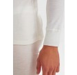 Langærmet t-shirt i 100% merino uld til mænd, JBS, hvid, str. XL