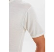T-shirt i 100% merino uld til mænd, JBS, hvid, str. XL