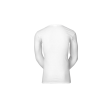 JBS Original Langærmet T-shirt med knapper, Hvid str. 3X-Large