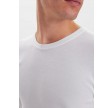 JBS Original Langærmet T-Shirt Med O-Hals Hvid str. 3X-Large