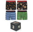 4 par jule-boxershorts i adventskalender