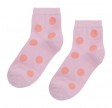 Korte ankelstrømper fra Socks CPH - Lila Dot str. 36-39