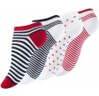 Ankelstrømper Damer 4-pak Miss Sailor - Str. 35-38