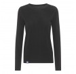 Langærmet t-shirt i merinould, dame, Coastland of Denmark, sort, str. XS