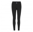Leggings i merinould, dame, Coastland of Denmark, sort, str. Small