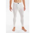 Lange underbukser i 100% merino uld til mænd, JBS, hvid, str. small
