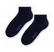 Navy Bambus Ankelstrømper (Korte Strømper), Str. 35-37