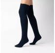 Over-Knee Kraftig Uld Damestrømper - Navy