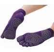 Skridsikre Tåstømper ToeToe Yoga & Pilates Trainer Lilla Str. 36-39
