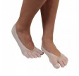 ToeToe Nylon Foot Cover Beige Str. 35 - 42