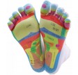 ToeToe Reflexology / Zoneterapi Tå-strømper Str. 36-43