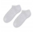 Korte sokker med skridsikker sål, lysegrå, str. 38-40