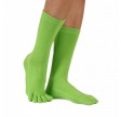 ToeToe Essential Tåstrømper Mid-Calf Grøn Str. 35-46