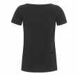 T-shirt i merinould, dame, Coastland of Denmark, sort, str. XL