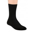 Sorte Bambusstrømper Non-Compression, Str. 44-46