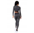 Sport leggings, sort, str. medium