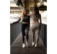 Sport leggings, sort, str. medium