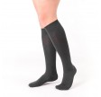 Mørkegrå knæstrømper til damer, str. 38-40