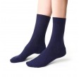 Merino Uldsokker, Fine-Knit - Navy str. 38-40