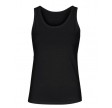 Top med brede stropper, bomuld, damer, JBS of Denmark, sort, str. XL