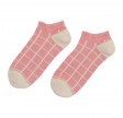 Korte ankelstrømper fra Socks CPH - Pink Tern str. 36-39