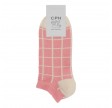 Korte ankelstrømper fra Socks CPH - Pink Tern str. 36-39